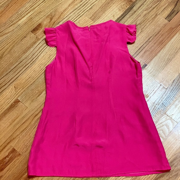 Britt Ryan Silk Sleeveless Blouse - Picture 6 of 7